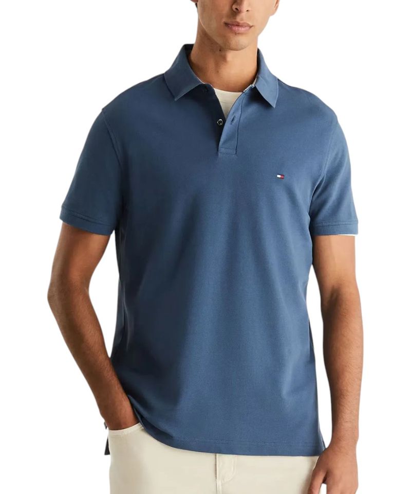104914958-Camisa-polo-Tommy-Hilfiger-regular-fit-azul-texturizada-para-hombre