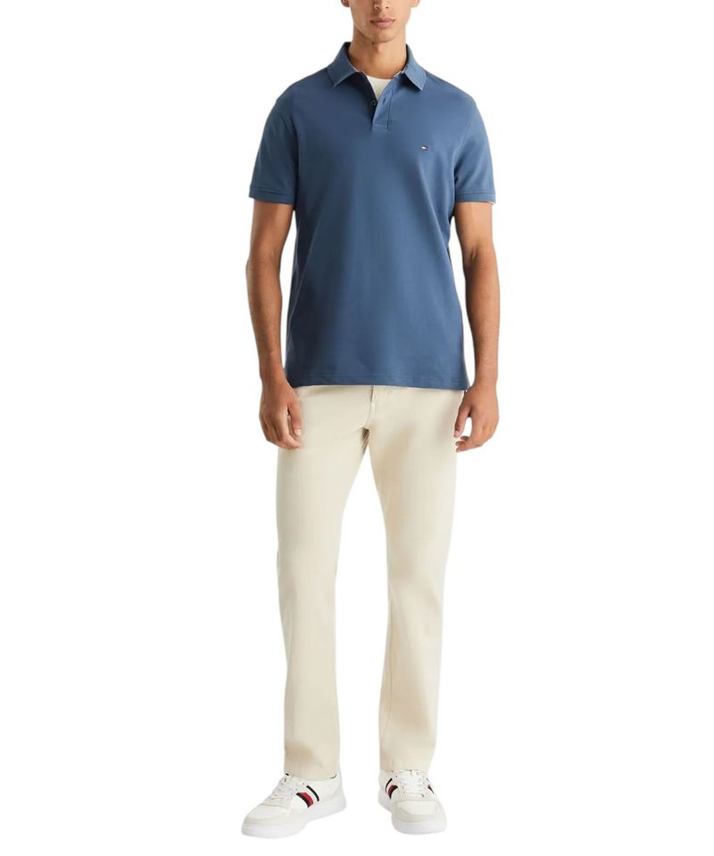 104914958-Camisa-polo-Tommy-Hilfiger-regular-fit-azul-texturizada-para-hombre