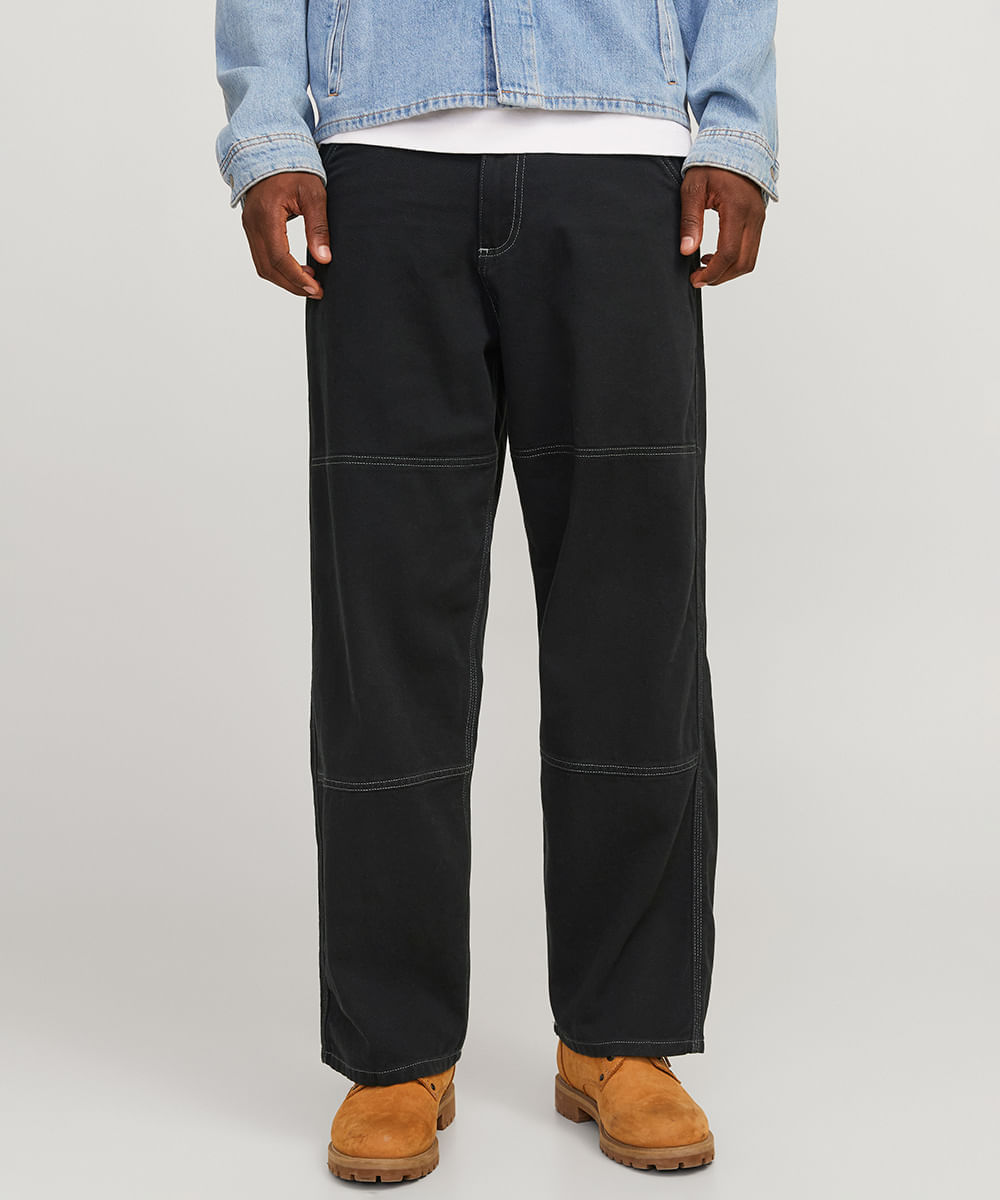Pantalón Jack & Jones - Negro - Pantalón Largo Hombre | Sprinter