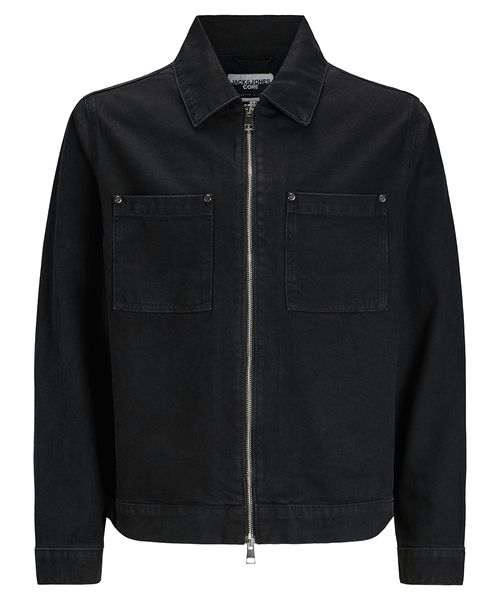 Chaqueta Jack & Jones negra denim para hombre