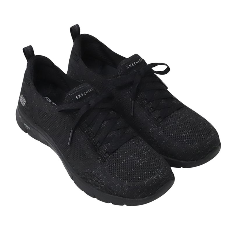 Zapato casual Skechers color negro para mujer Siman Guatemala