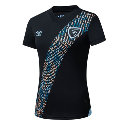 Camiseta tercera equipación Guatemala negra 2025-26 para mujer