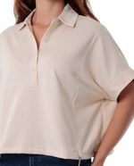 104778121-Blusa-Orange-estilo-polo-beige-manga-corta-para-mujer