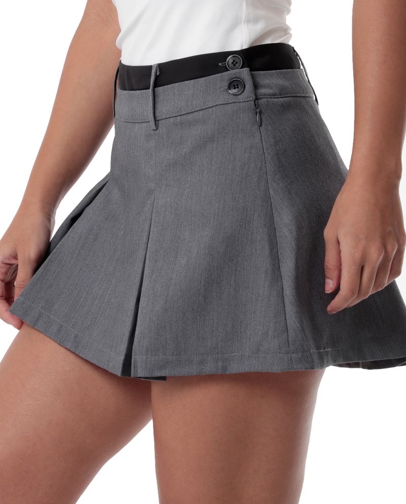 104778190-Falda-Orange-mini-de-cintura-alta-para-mujer