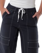 104778079-Pantalon-Orange-cargo-azul-de-cintura-alta-para-mujer