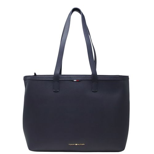 Cartera tote Tommy Hilfiger color azul para mujer