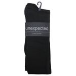 104842162-Pack-de-4-pares-de-calcetines-de-vestir-crew-Unexpected-negros-solidos-para-hombre