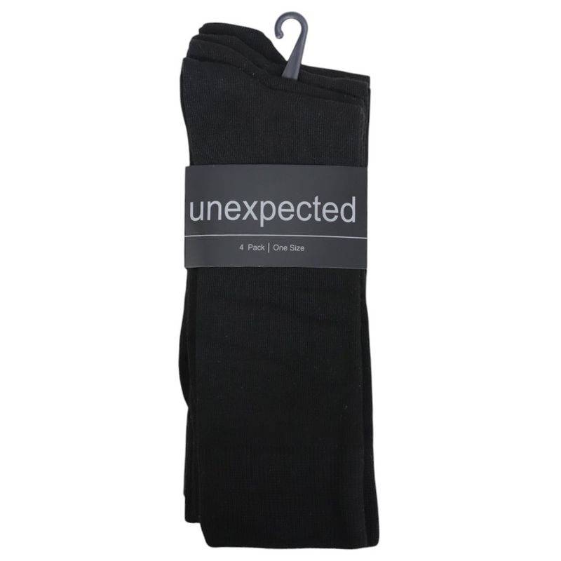 104842162-Pack-de-4-pares-de-calcetines-de-vestir-crew-Unexpected-negros-solidos-para-hombre