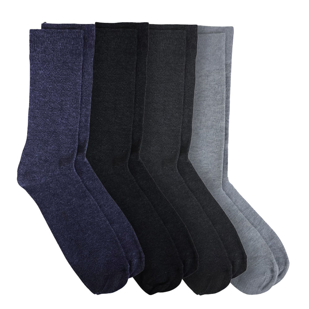 Justay Comf 5 Pares Calcetines De Algodón Peinado Para Hombre, Ocasionales Divertidos Estampados De Pintura Famosa De Arte, Azul EU 39-43