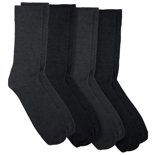 Pack de 4 pares de calcetines de vestir crew Unexpected bicolor para hombre