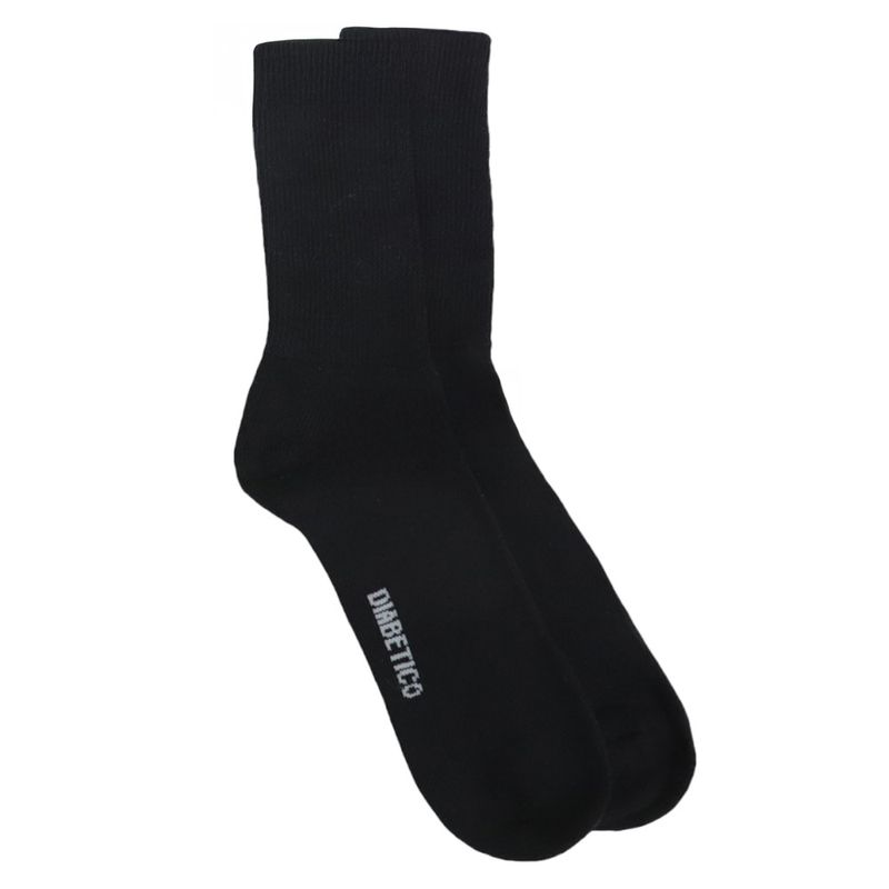 104842165-Pack-de-4-pares-de-calcetines-para-diabeticos-Unexpected-negros-texturizados-para-hombre