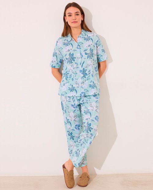 Pijama con pantalón Women Secret estampada para mujer