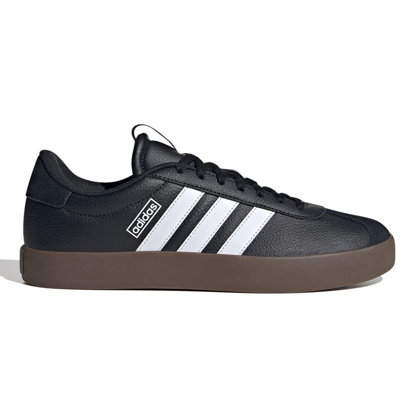 Zapato Adidas VL Court deportivo casual negro para hombre