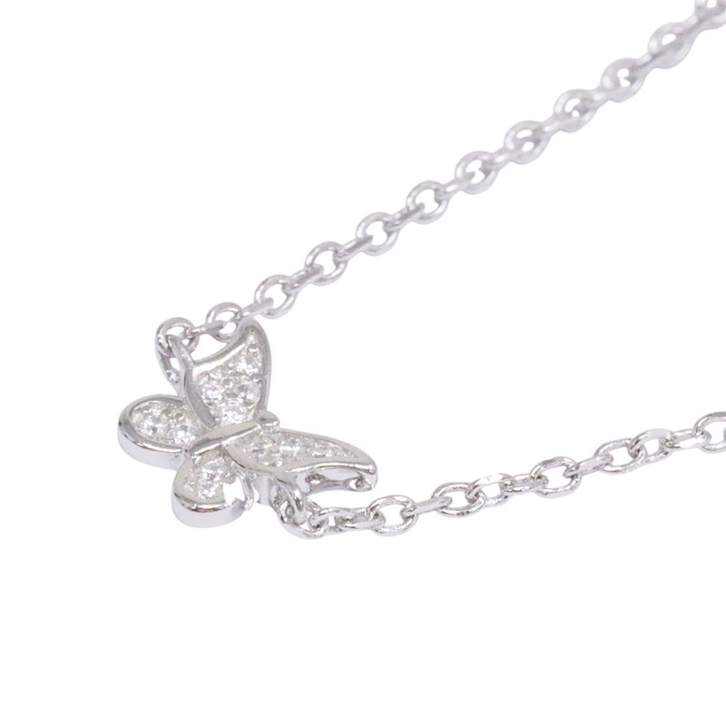 104834864-Collar-de-mariposas-de-plata-2mm-18--para-mujer
