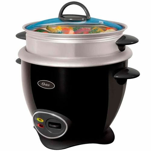 Olla arrocera Oster multiusos 7 tazas con bandeja para vapor