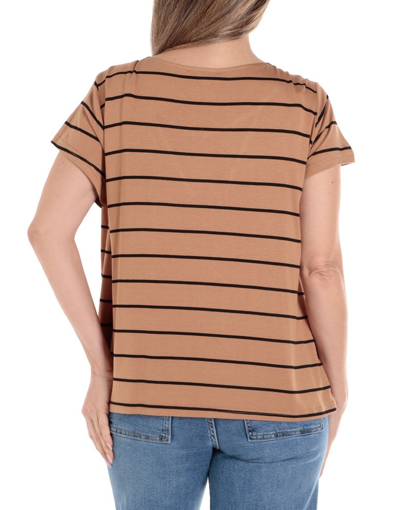 104782859-Camiseta-Sabrina-rayada-manga-corta-para-mujer