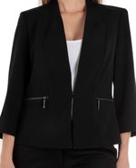 104804683-Chaqueta-Kasper-Separates-formal-negra-manga-3-4-para-mujer