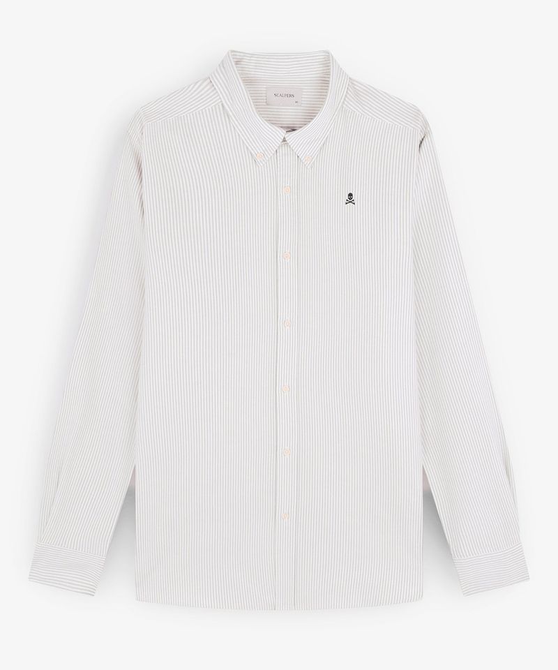 104926249-Camisa-oxford-regular-fit-Scalpers-beige-rayada-para-hombre