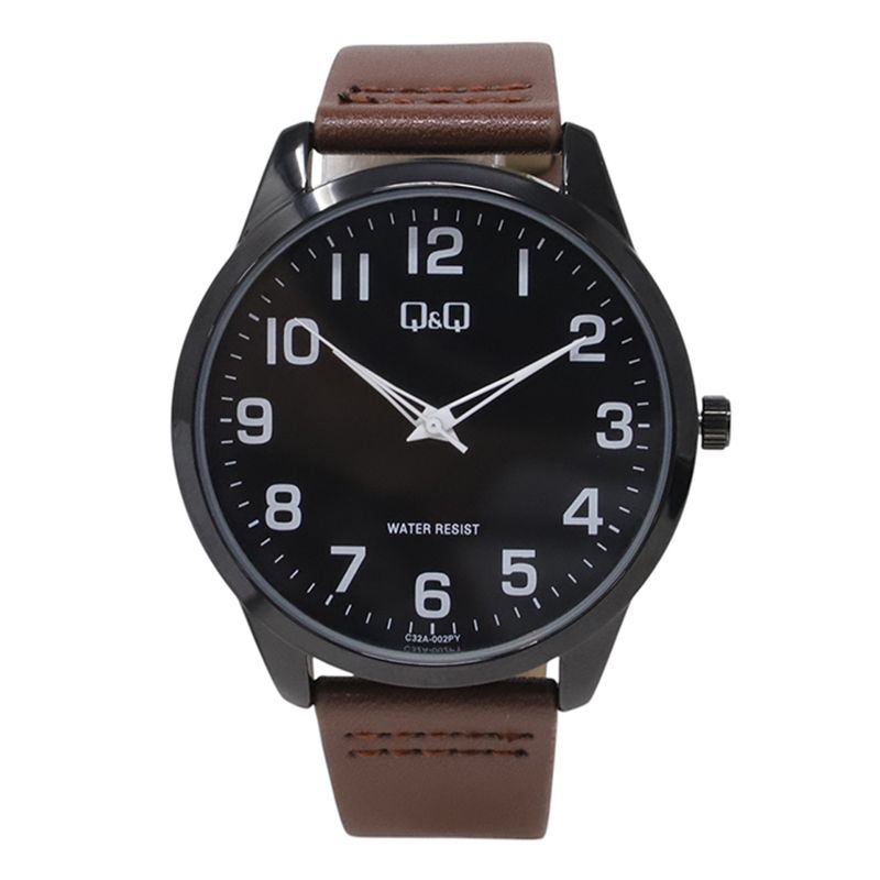 104528280---Reloj-Q-Q-analogo-cuero-cafe-para-hombre