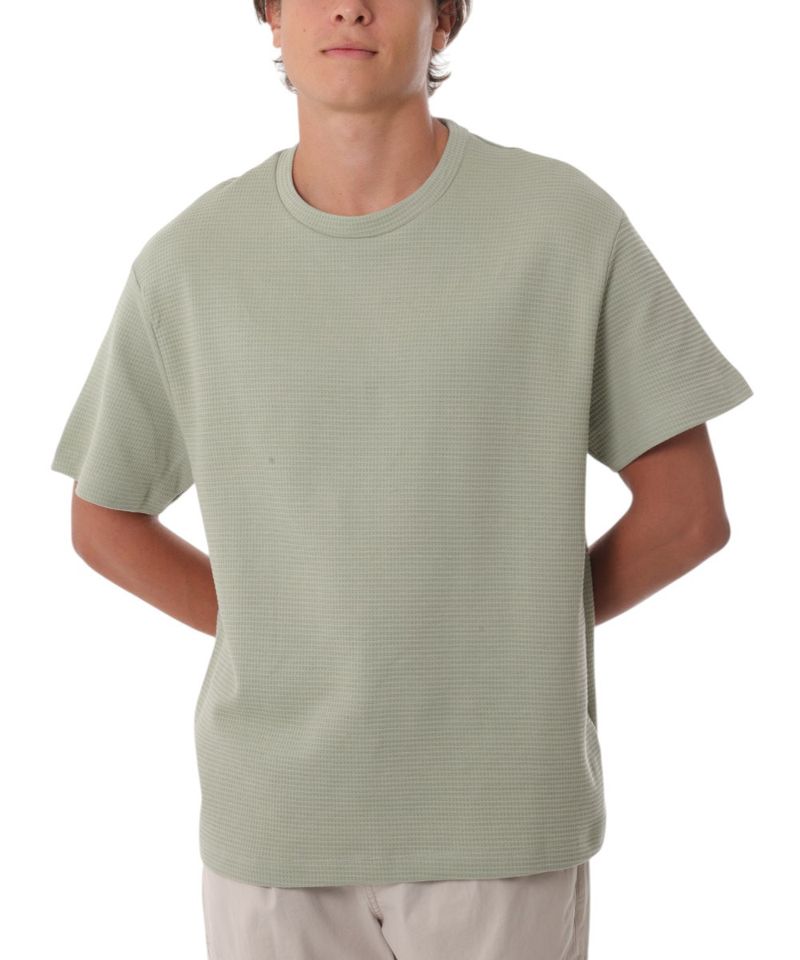104865744-Camiseta-Denim-and-Flower-verde-texturizada-para-hombre