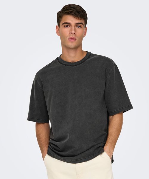 Camiseta Only & Sons relaxed fit heather para hombre