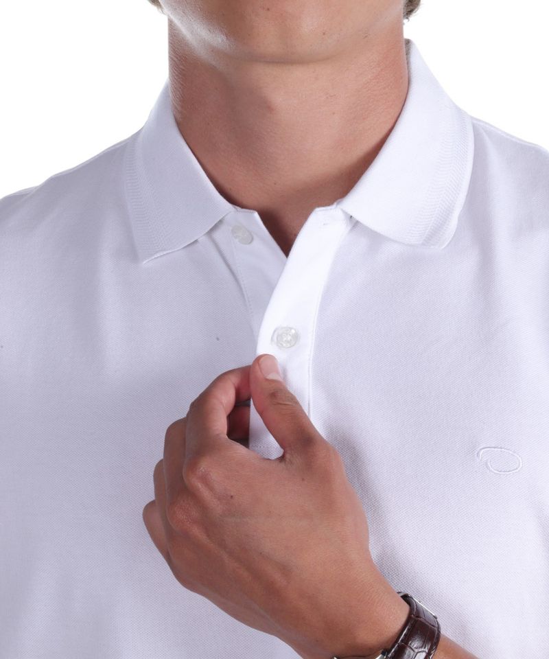 104892821-Camisa-polo-Oscar-de-la-Renta-blanca-solida-para-hombre