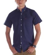 104892833-Camisa-casual-Oscar-de-la-Renta-classic-fit-azul-navy-solida-para-hombre