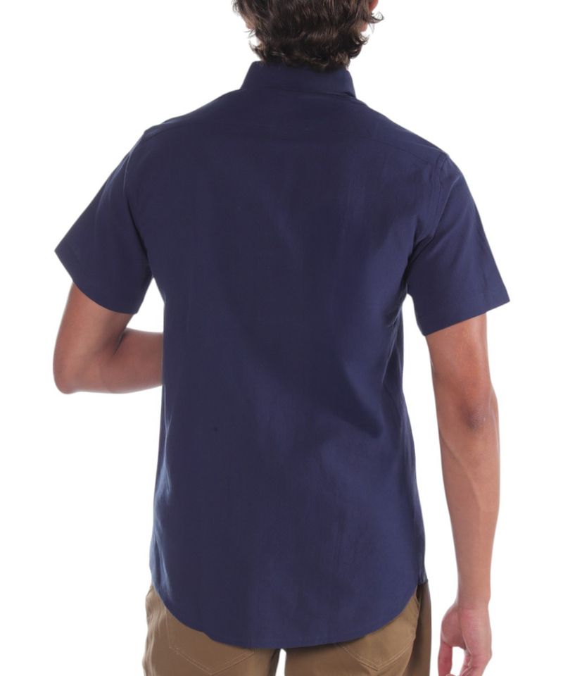 104892833-Camisa-casual-Oscar-de-la-Renta-classic-fit-azul-navy-solida-para-hombre