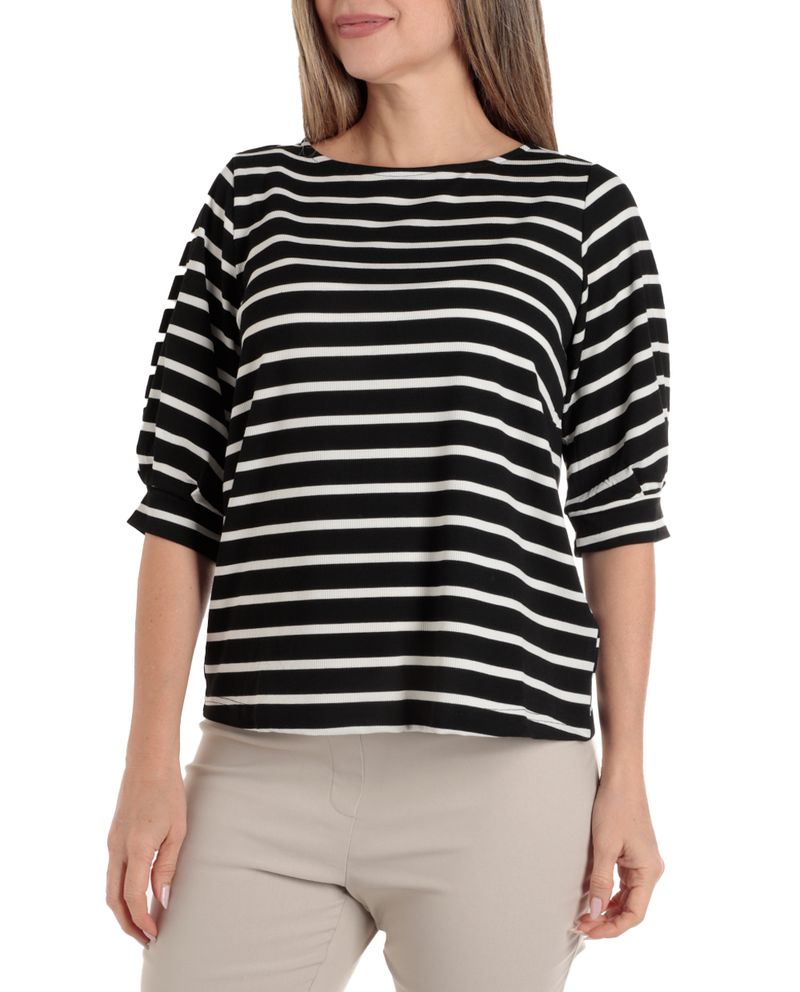 104779429-Blusa-Nicolle-casual-rayada-manga-3-4-para-mujer