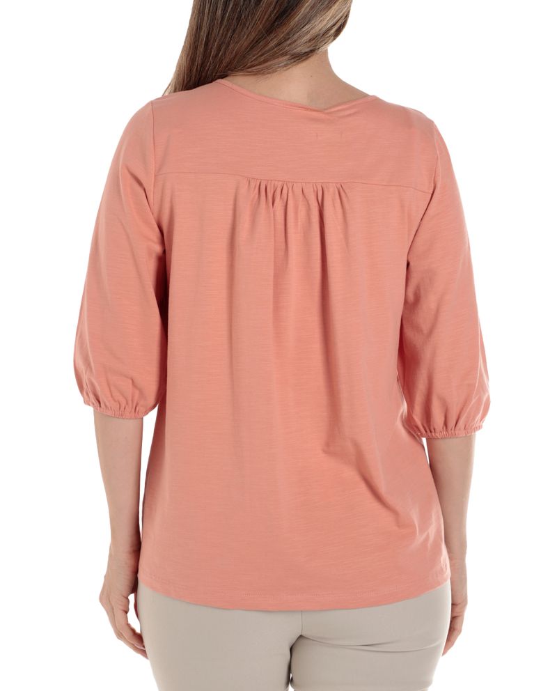 104779465-Blusa-Nicolle-casual-anaranjada-manga-3-4-para-mujer