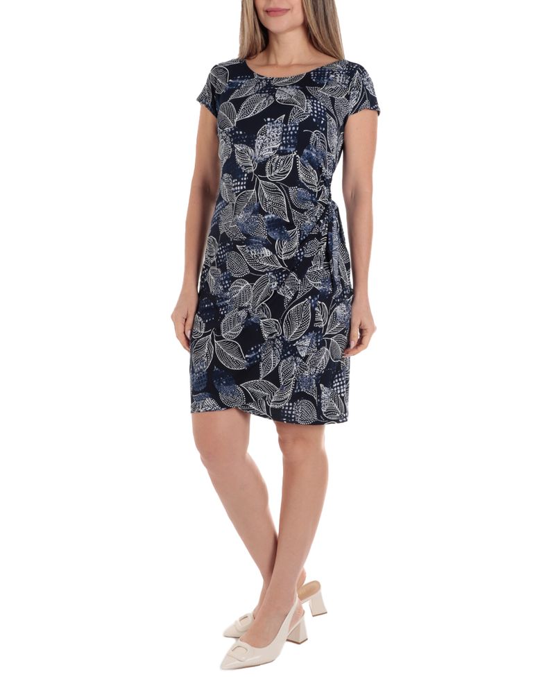 104790182-Vestido-Connected-Apparel-formal-estampado-manga-corta-para-mujer