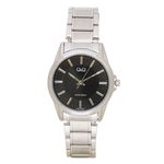 104836954---Reloj-Q-Q-analogo-metalico-plateado-para-hombre