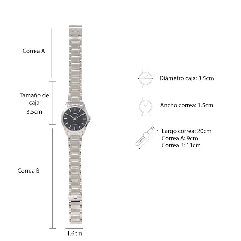 104836954---Reloj-Q-Q-analogo-metalico-plateado-para-hombre