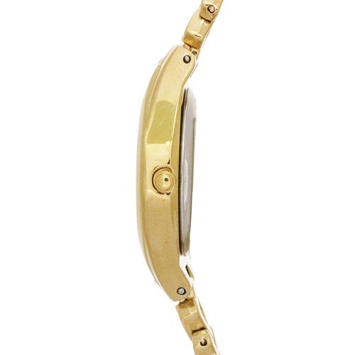 Reloj Q&Q análogo metálico dorado para mujer