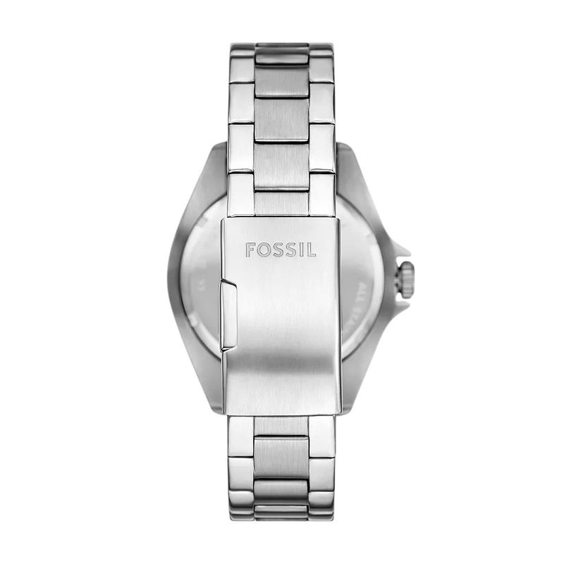 104924145-Reloj-Fossil-analogo-de-acero-inoxidable-plateado-para-hombre