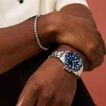 104924145-Reloj-Fossil-analogo-de-acero-inoxidable-plateado-para-hombre