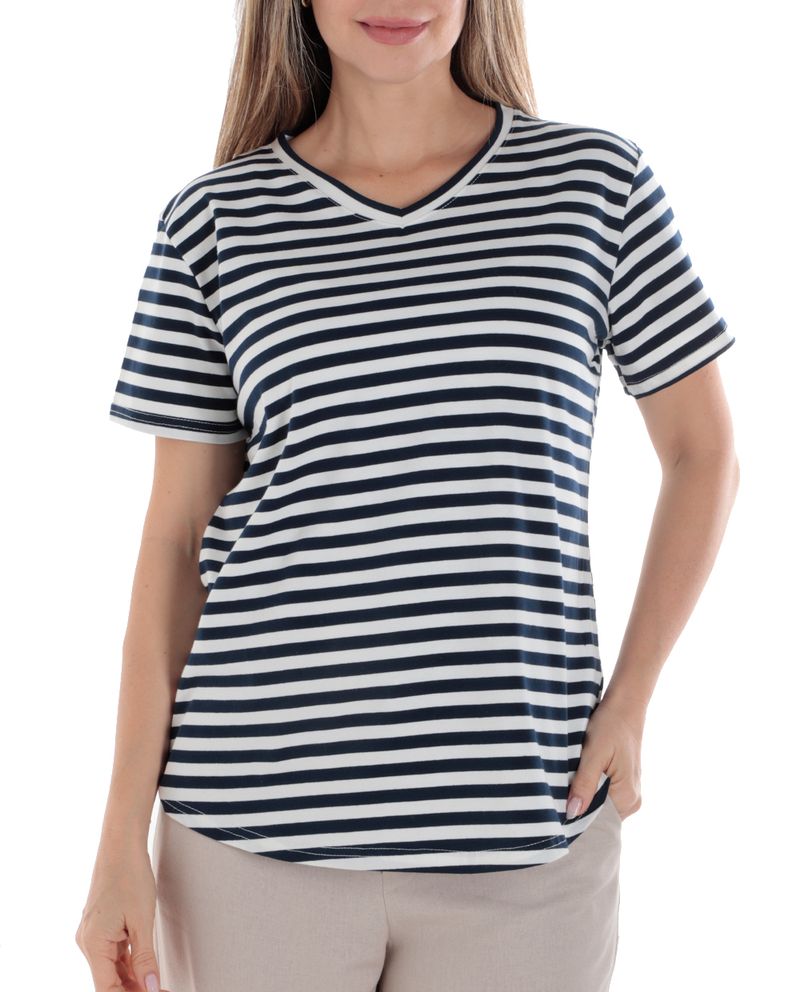 104882189-Camiseta-Nicolle-rayada-manga-corta-para-mujer