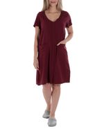 104895404-Bata-Nicolle-roja-manga-corta-para-mujer