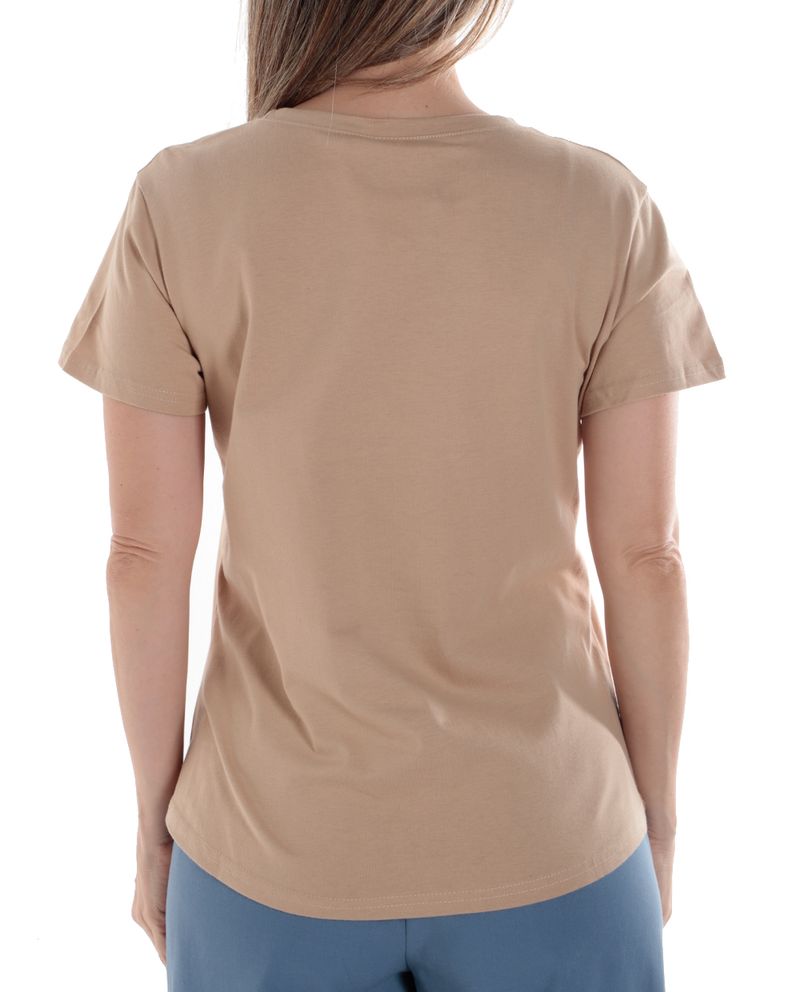 104882165-Camiseta-Nicolle-beige-manga-corta-para-mujer