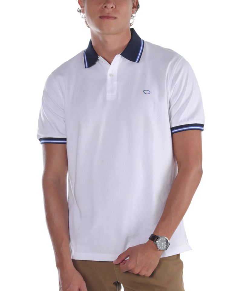 104880630-Camisa-polo-Oscar-de-la-Renta-blanca-solida-para-hombre