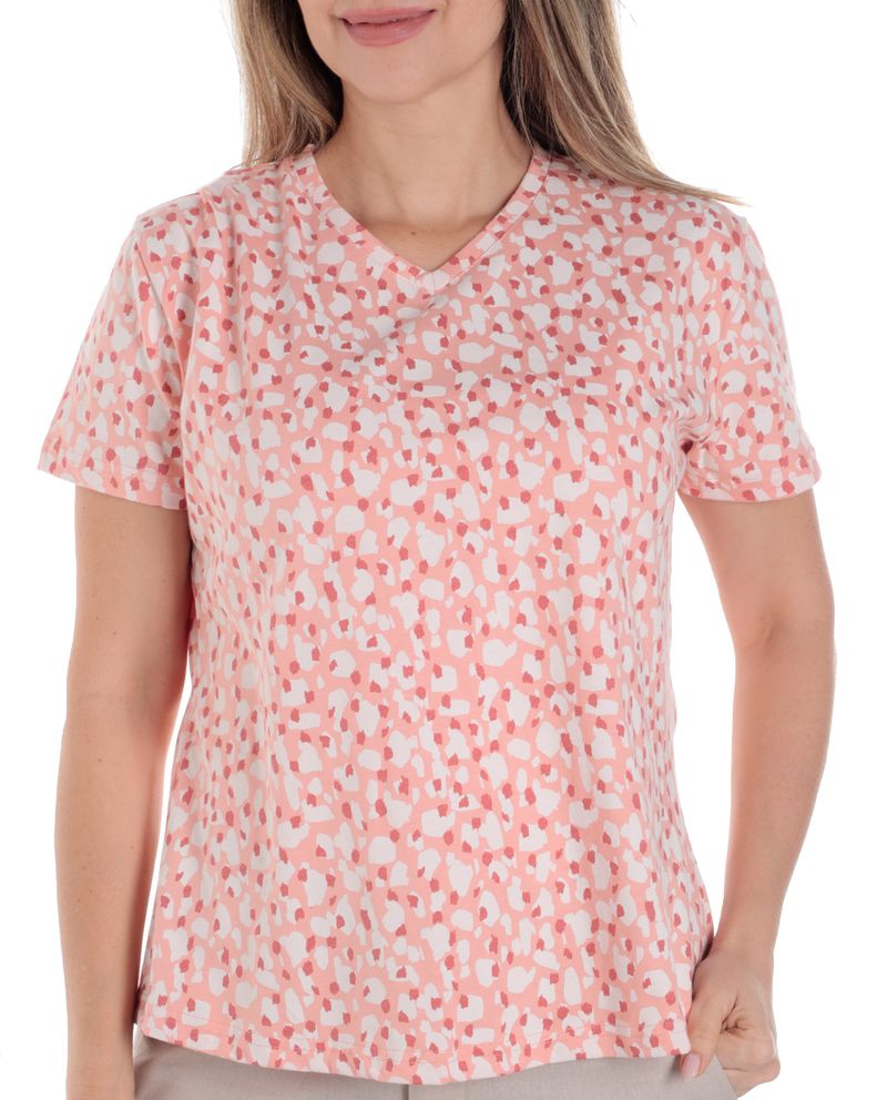 104825146-Camiseta-Nicolle-estampada-manga-corta-para-mujer