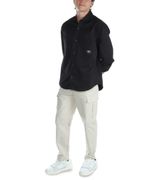 104774322-Pantalon-cargo-Orange-regular-fit-beige-con-mini-cuadros-para-hombre-