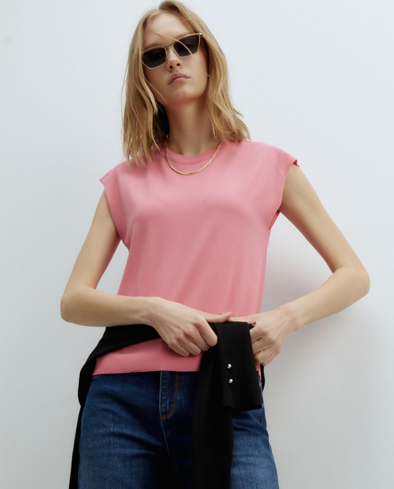104859470-Camiseta-Sfera-rosada-manga-corta-para-mujer