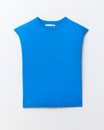 104859467-Camiseta-Sfera-azul-manga-corta-para-mujer