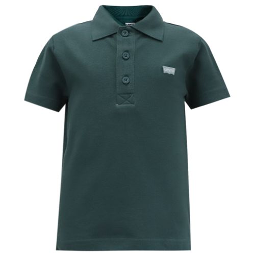 Camisa polo verde para niño