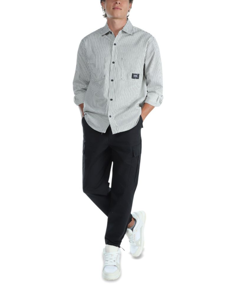 104774329-Pantalon-cargo-ripstop-Orange-negro-con-textura-para-hombre