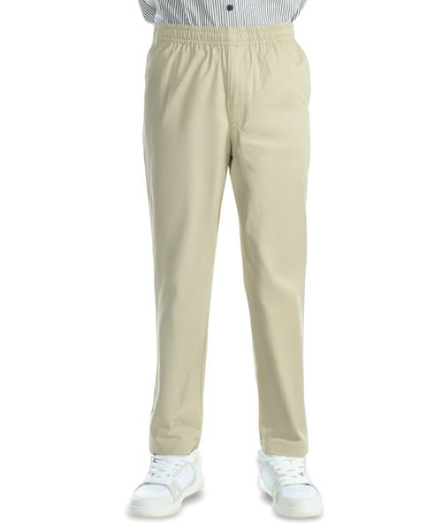 Pantalón relaxed fit Orange khaki con textura para hombre