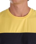 104819228-Camiseta-Gents-amarilla-color-block-para-hombre