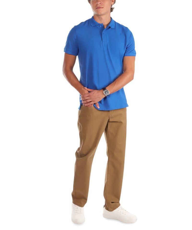 104919188-Camisa-polo-Gents-azul-solida-para-hombre