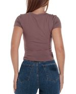 104881357-Camiseta-Active-Basic-cafe-manga-corta-para-mujer